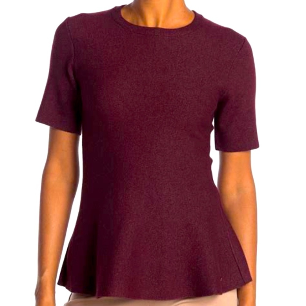 NEW Tahari peplum sweater